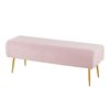 Lumisource Marla Pleated Bench BC-MARLAPLT AUVPK